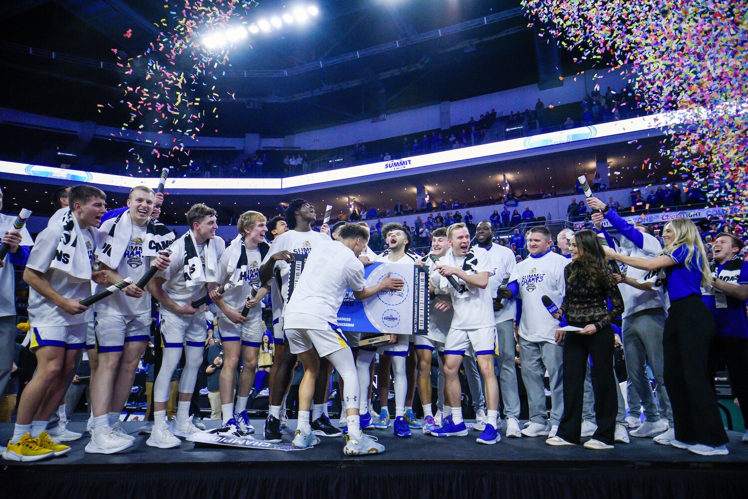 Ticket punched South Dakota State's going back to the big dance